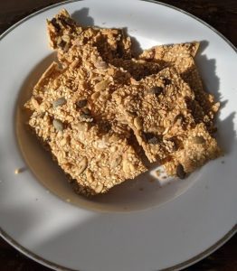 קרקר בריאות מקמח כוסמין